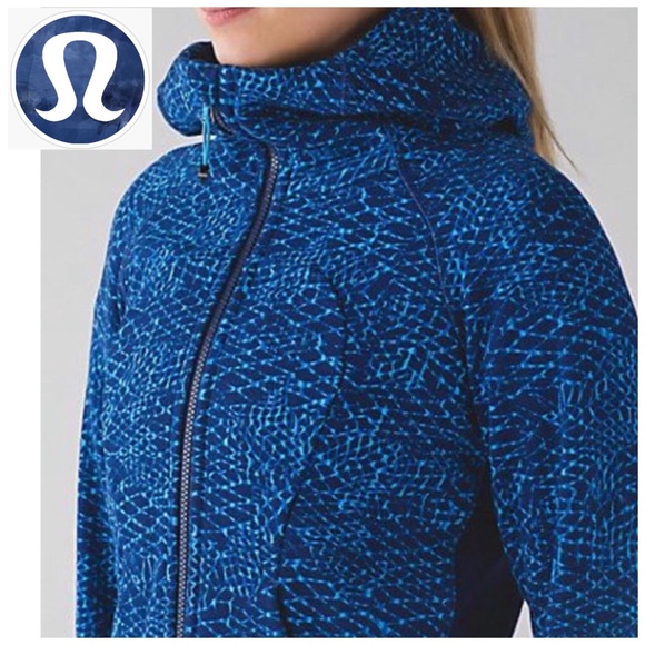 LULULEMON | RARE Samba Snake Blue Scuba III Sz 6